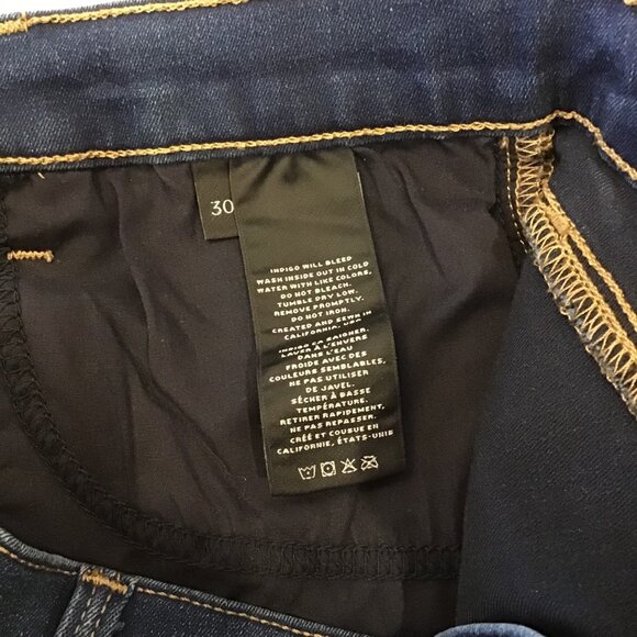 J Brand Women's Skinny Jeans - Dark Blue - Picture 10 of 12